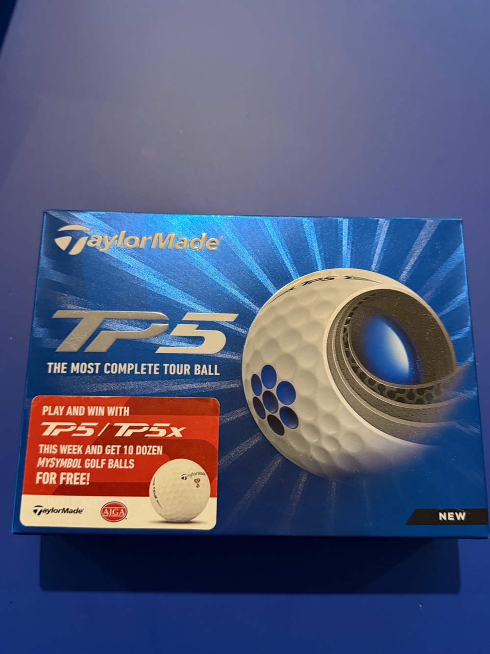 Case of NEW TaylorMade TP5 Golf Balls